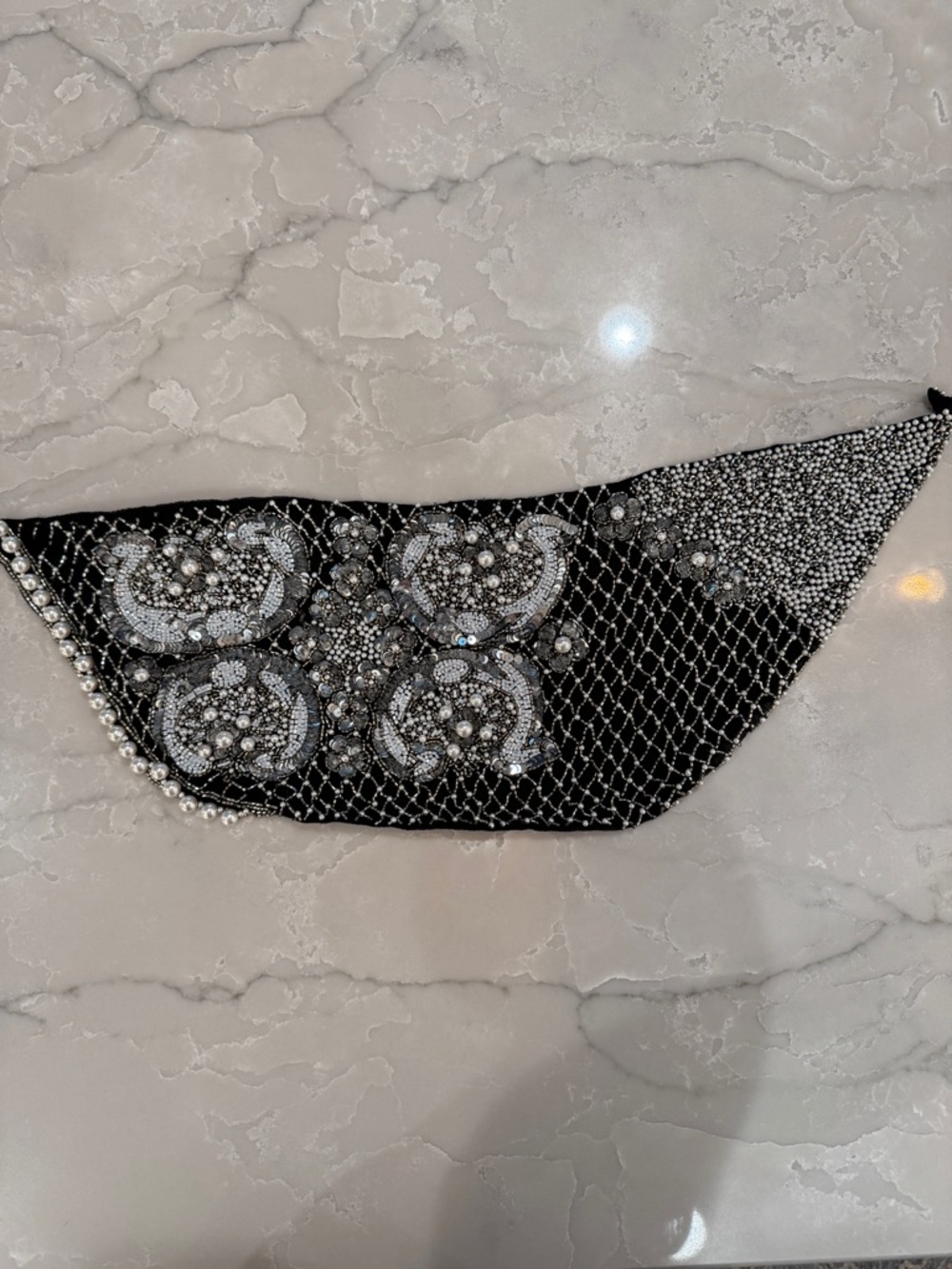 MIGNONNE GAVIGAN Le Charlot Beaded Scarf Necklace - Picture 5 of 9
